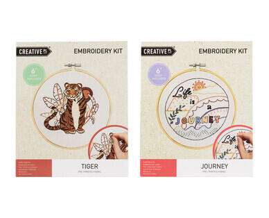 Embroidery or Cross Stitch Kits
