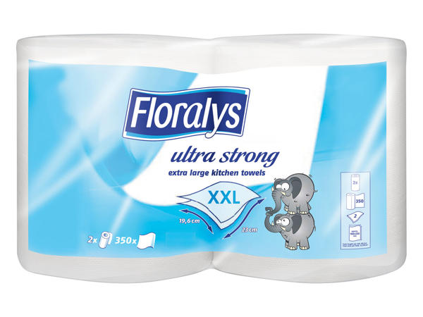 FLORALYS Küchentücher Maxirolle
