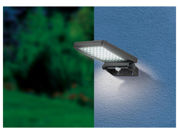 LIVARNO home Solární LED reflektor s pohybovým senzorem