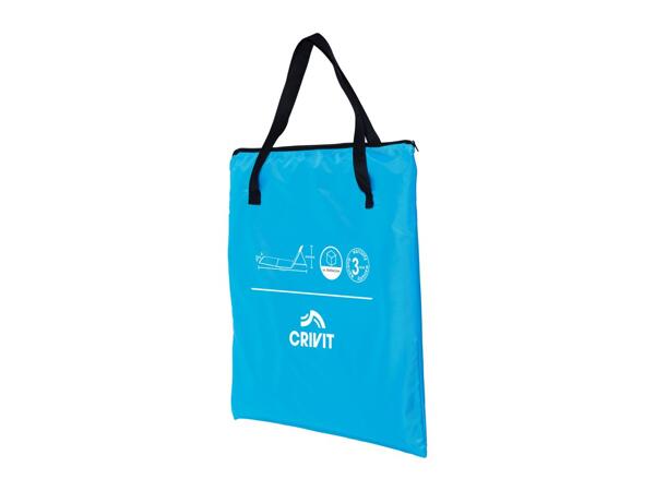 Blue Crivit Beach Lounger