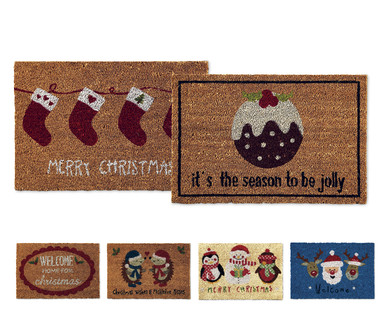 Christmas Coir Doormat