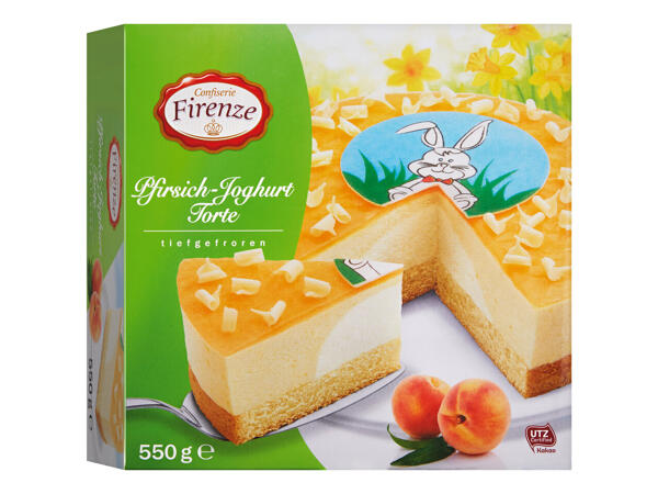 CONFISERIE FIRENZE Pfirsich-Joghurt Torte
