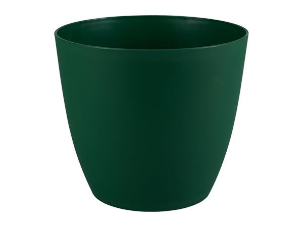 Parkside 18cm Plant Pot - Green