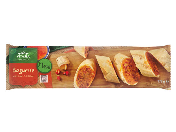 Fylld baguette sweet chili