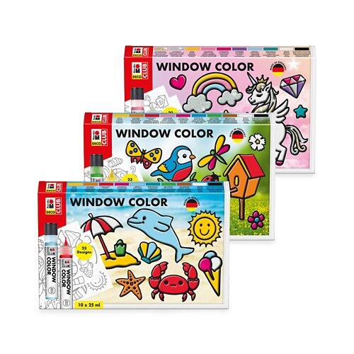 MARABU Fensterfarben-Set