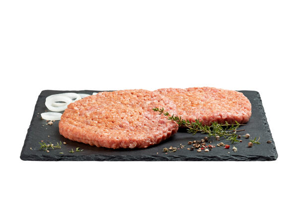 Hamburger, mélange de viande, pack de 2