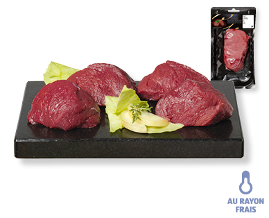 Médaillons de filet de cerf GOURMET