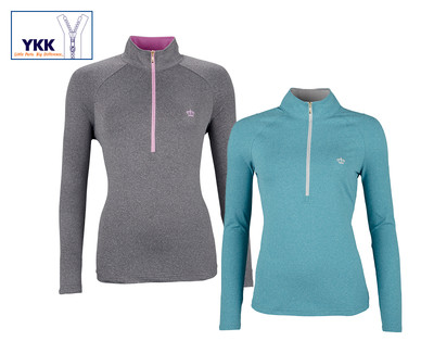 Ladies' Zip Neck Sweater