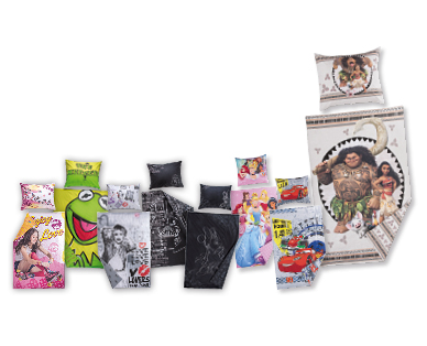 Parure de lit MUPPETS/STAR WARS™/MINNIE MOUSE/DISNEY PRINCESS/CARS/VAIANA