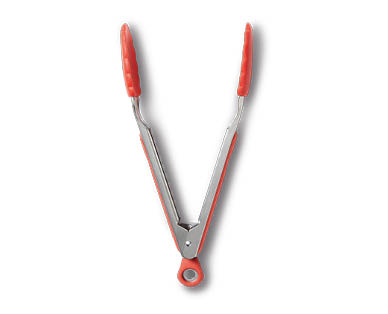 Stainless Steel and Silicone Tongs