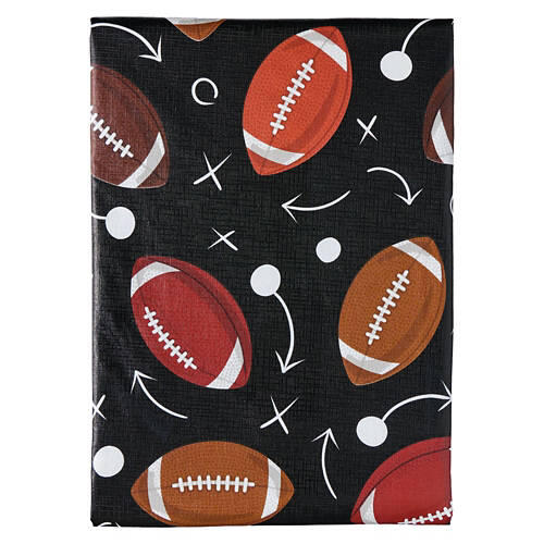 60" x 84" Vinyl Tablecloth, Black