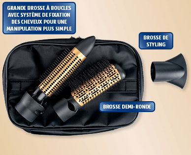 Lisseur capillaire/Brosse soufflante OMBIA BATH