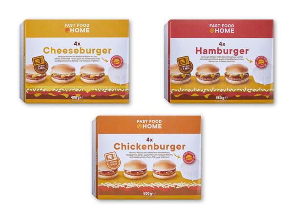 FAST FOOD HOME Burger