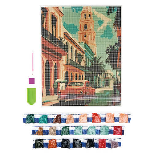 Gem-By-Number Kit - City Landscape