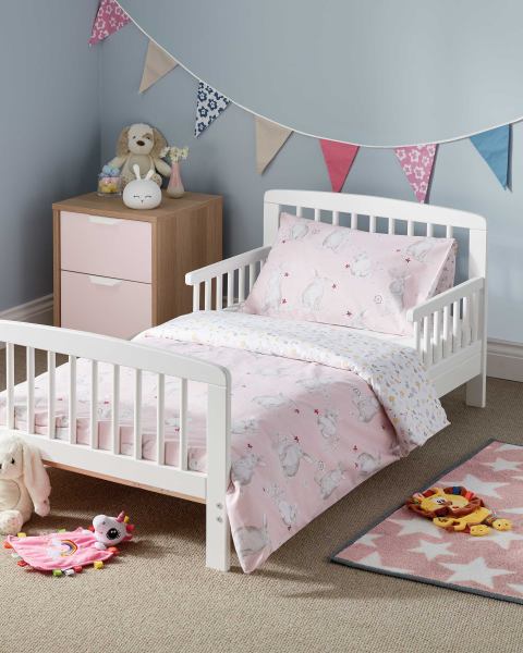 Bunnies Toddler Duvet Cover Set