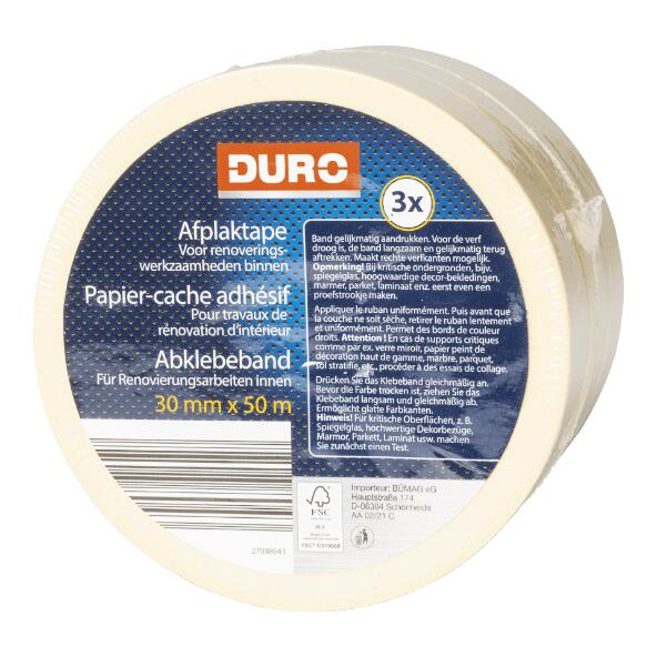 DURO(R) 				Afplaktape