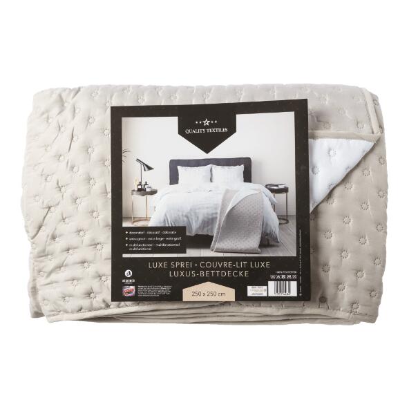 Couvre-lit XXL de luxe