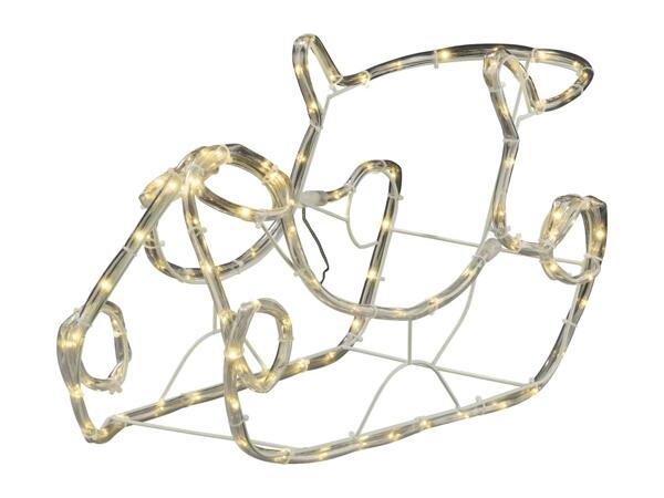 Livarno Home 3D Sleigh Rope Light Figure