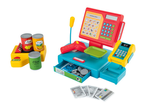 Playtive Toy Cash Register - 46 Piece Set