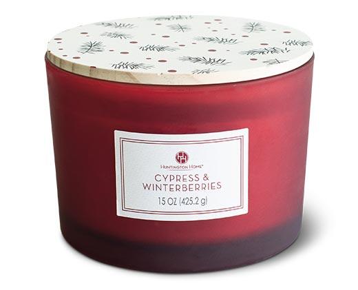 Huntington Home 
 Painted Lid Candle