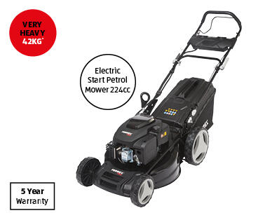 Electric Start Petrol Mower 224cc
