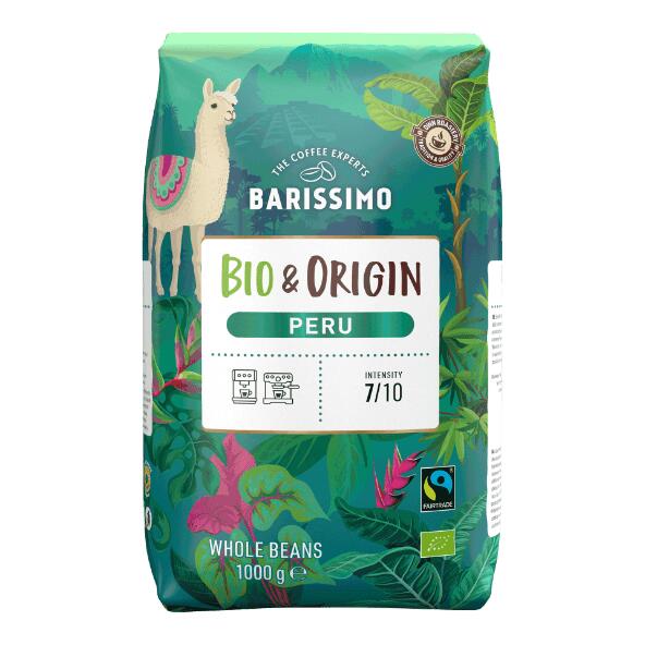 BARISSIMO(R) 				Bio-&-Origin-Kaffeebohnen