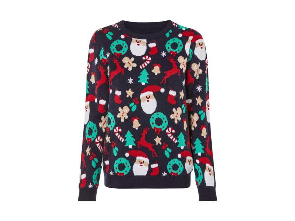 ESMARA(R)/ESMARA MEN(R) Julesweater med LED