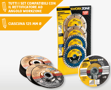 Set di mole troncatrici WORKZONE(R)