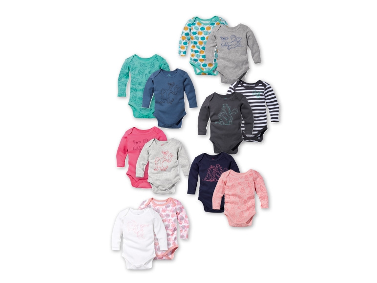 Babies' Character Long-Sleeved Bodysuits