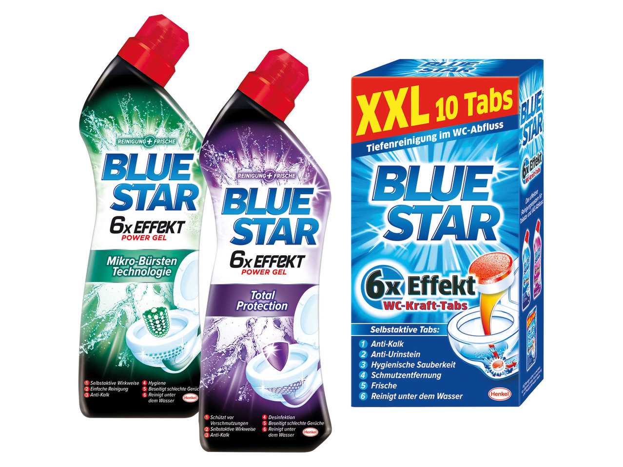 BLUE STAR WC Reiniger