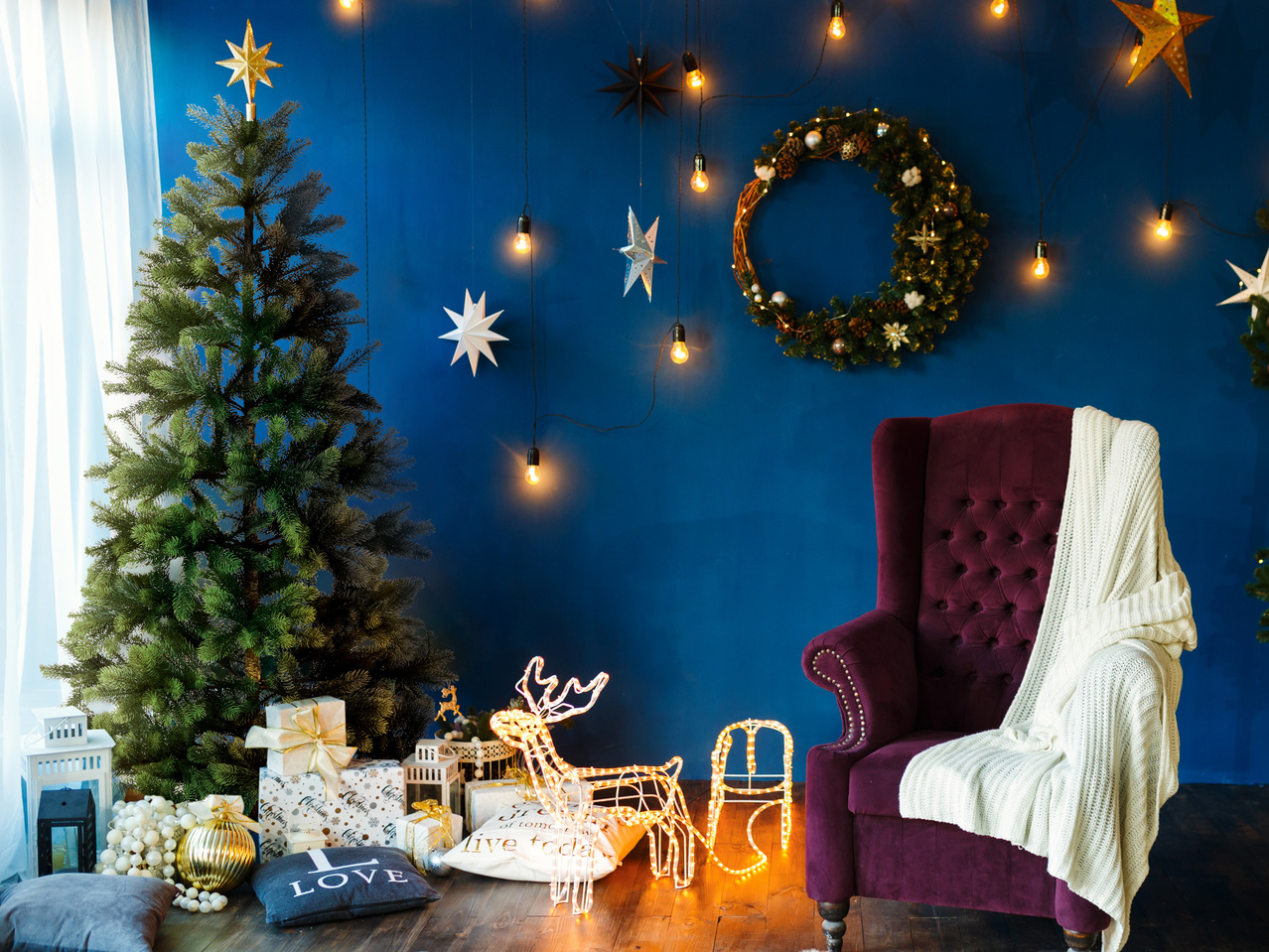 MELINERA 6ft Premium Christmas Tree