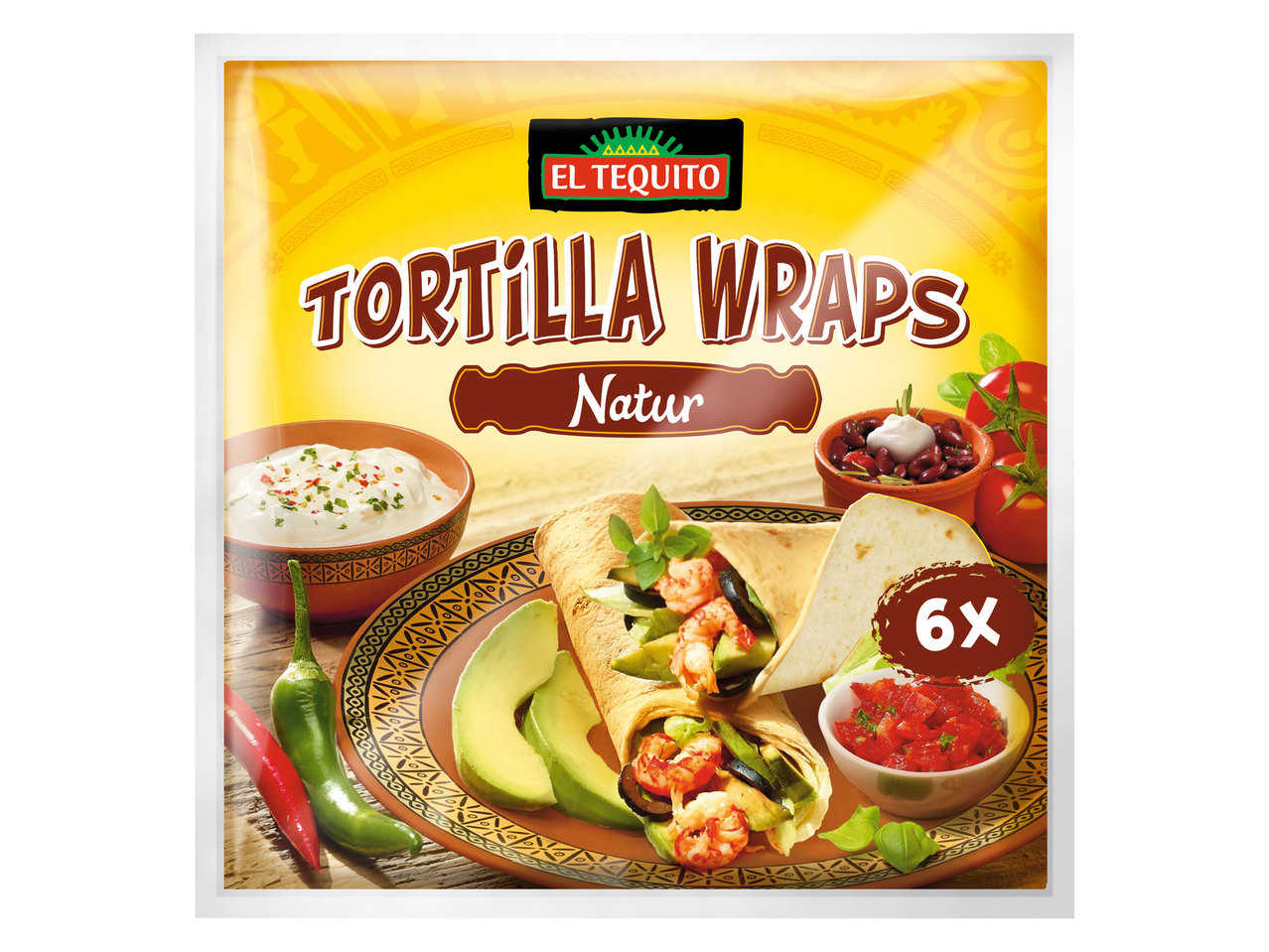 EL TEQUITO Tortilla-Wraps