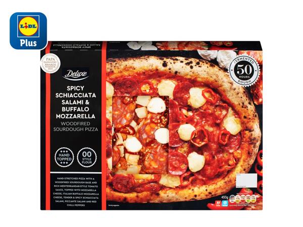 Deluxe Schiacciata Salami Pizza