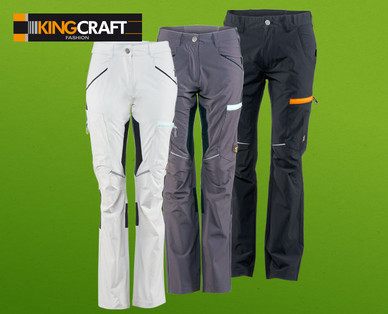 KINGCRAFT FASHION Damen-/Herren-Arbeits-Cargohose