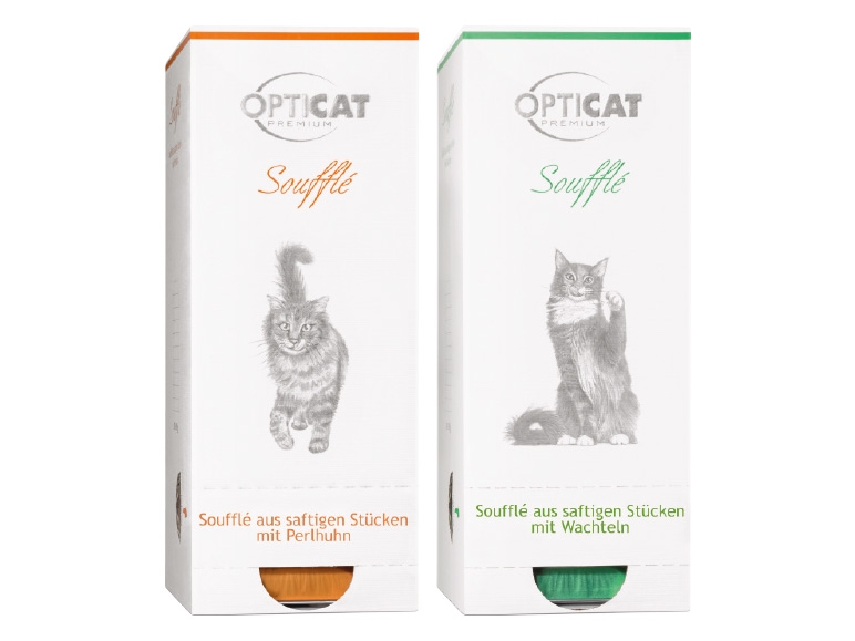 OPTICAT Katzennassnahrung Souffle