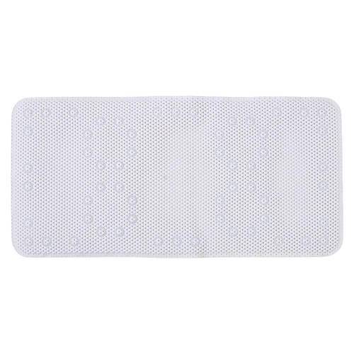 Cushion Grip Bath Mat, White