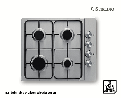 60cm Gas Cooktop