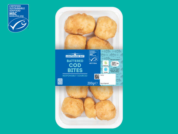 Lighthouse Bay Battered Cod Bites