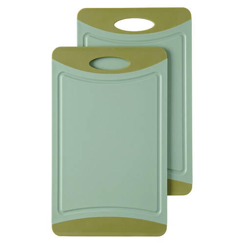 2 Pack Cutting Board, Green