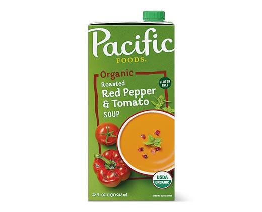 Pacific Foods
Creamy Tomato or Red Pepper & Tomato Soup