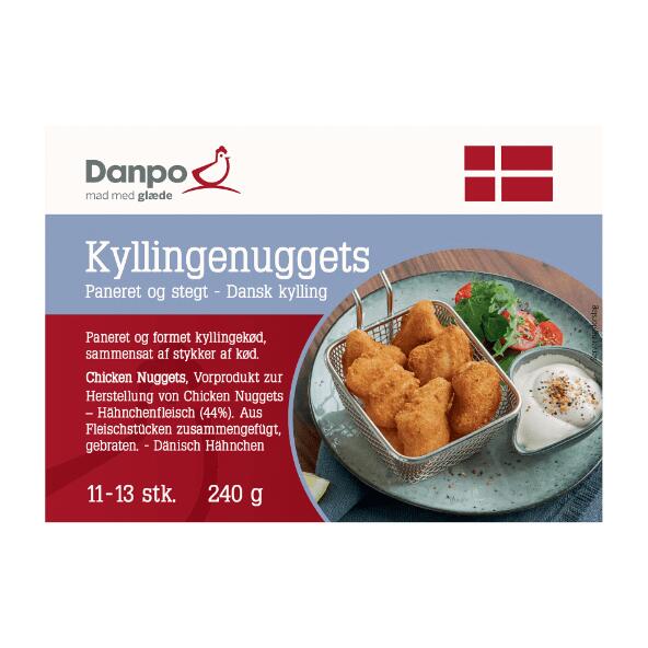 Danske kylletter eller danske kyllingenuggets