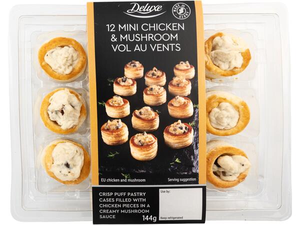 Chicken & Mushroom Vol au Vents