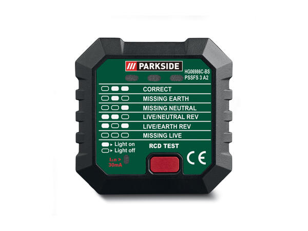 Parkside Voltage Tester / Socket Tester / Satellite Finder