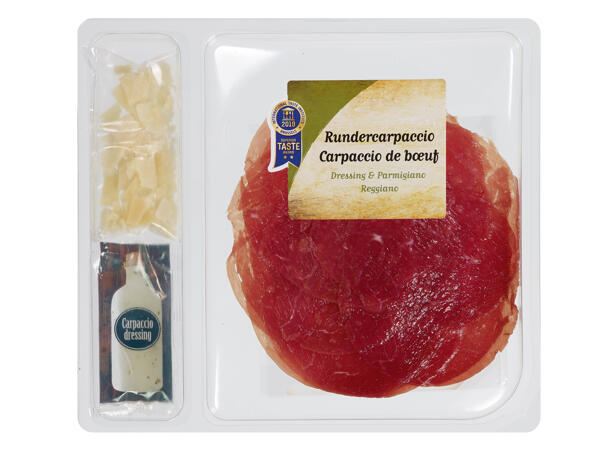 Carpaccio de boeuf