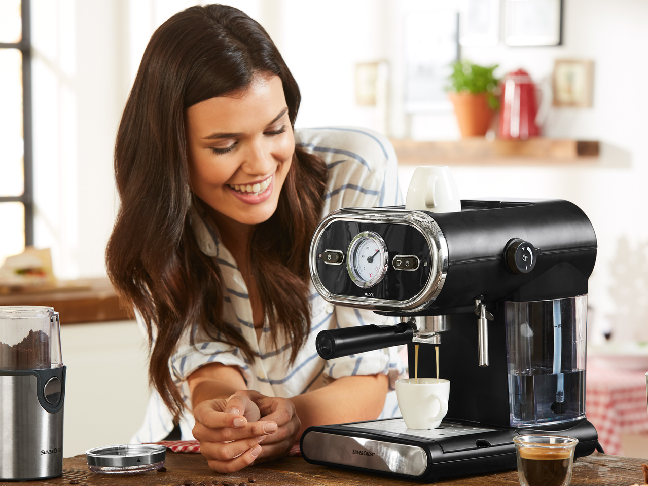 SILVERCREST(R) Espressomaschine
