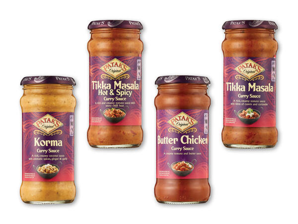 Pataks sauce