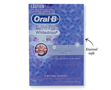 ORAL B WHITENING STRIPS 14 TREATMENTS