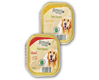 ROMEO NATURE Nourriture bio pour chiens