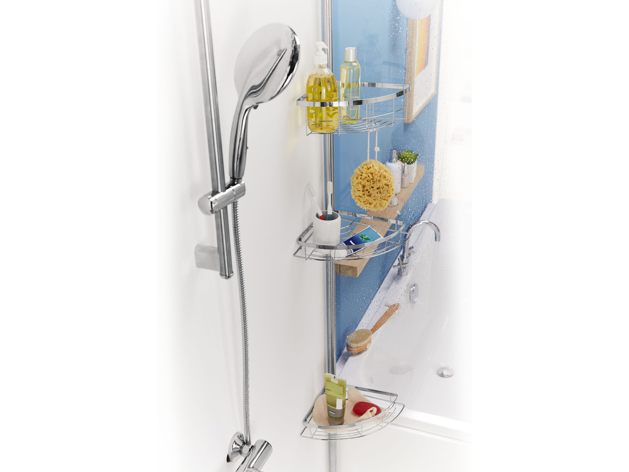 Telescopic Bathroom Shelf