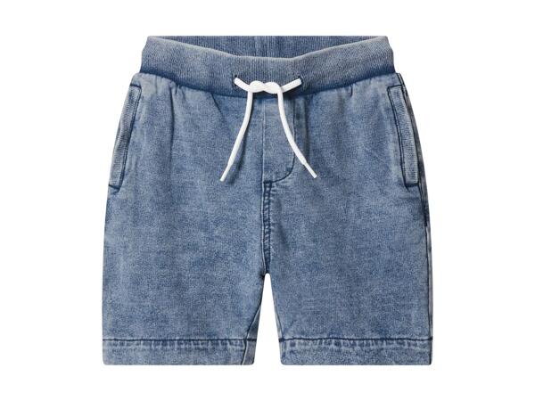 Sweatshorts denim-look
